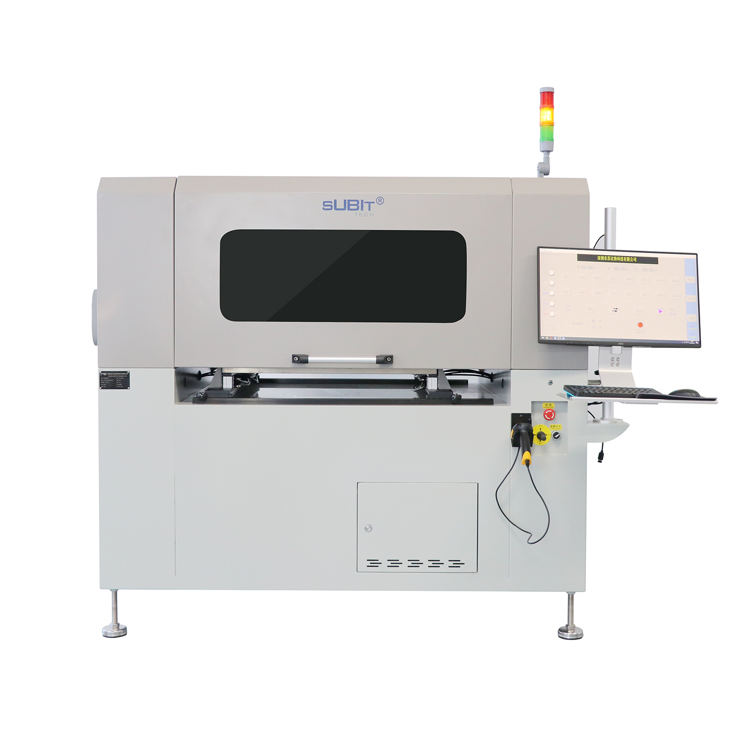 Semi Auto Stencil Inspection Machine  Inc. Visual System